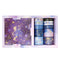 Wrapables Decorative Gold Foil Washi Tape and Sticker Set: Cranes Blue