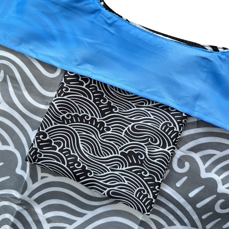 Wrapables Large & Small Allybag Reusable Grocery Bags, Set 2: (Set of 2), New York