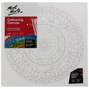 Coloring Canvas Signature 11.8 x 11.8in - Mandala