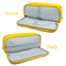 Wrapables Large Capacity Pencil Case, 3 Compartment Pouch: Macarons