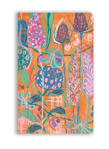 Lucy Innes Williams: Orange Hydrangeas Soft Touch Journal