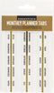 Essentials Monthly Planner Tabs