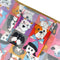 Wrapables Large & Small Foldable Tote Nylon Reusable Grocery Bags, Set of 2: Doggy Sushi