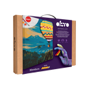 OKTO Air-Dry Clay 3D Painting Kit – Hot Air Balloon (11.8 x 15.7 in)