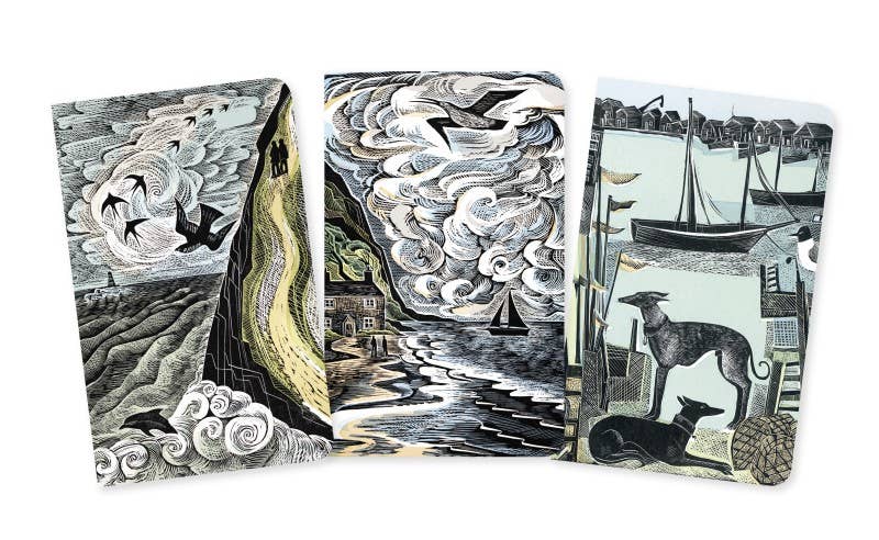 Angela Harding: Coastlines Set of 3 Mini Notebooks
