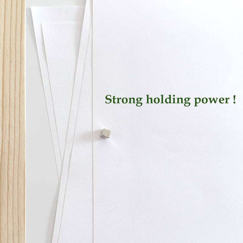 Wrapables Cube Neodymium Magnets, Strong Magnets: Set of 12 (Large)