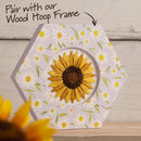 Bucilla® Stamped Embroidery Kit - Golden Sunflower 3"