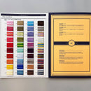 COSMO Seasons Floss Color Card