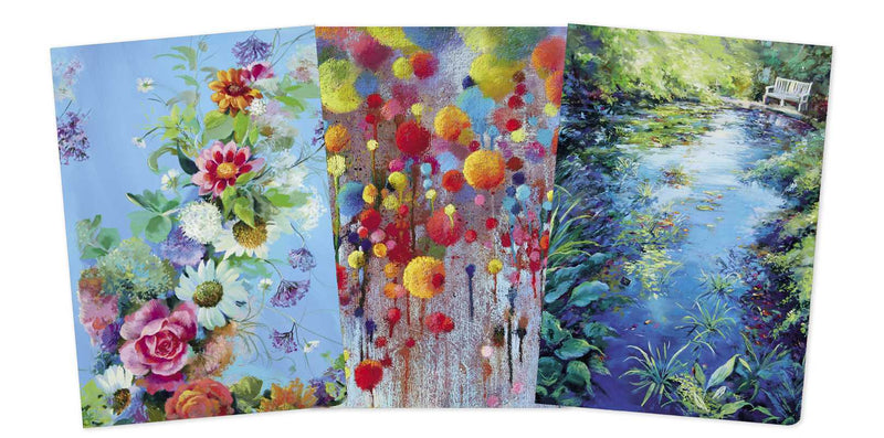 Lesley Anne Ivory Set of 3 Midi Notebooks