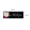Wrapables 3" x 1" Small Business Thank You Stickers Roll: Blush (120 stickers)