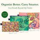 LOQI BROSMIND Recycled Zip Pockets