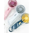Portable Hand Fan with Pull out Stand: MIX COLOR / ONE(12)