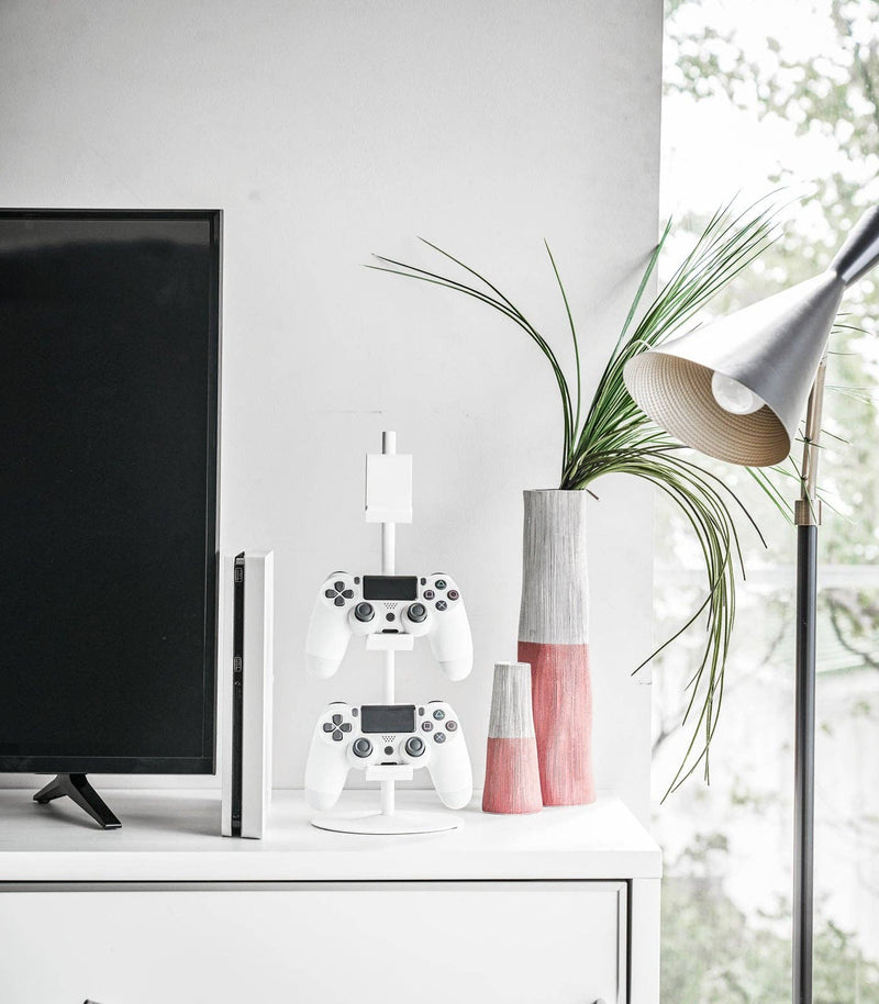 Smart  Controller Stand - Steel: White