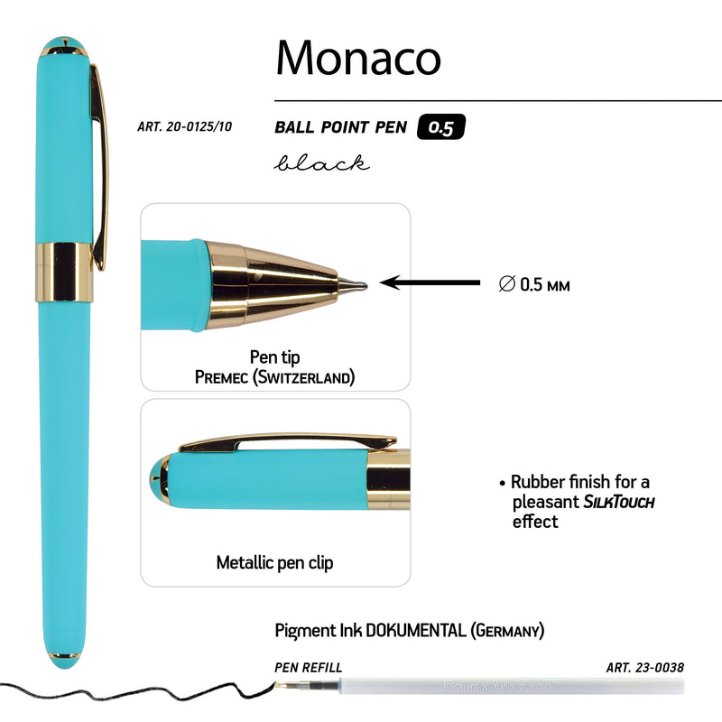 Monaco Ballpoint Pen- Azure