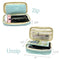 Wrapables Large Capacity Pencil Case Expandable Pencil Pouch: Navy