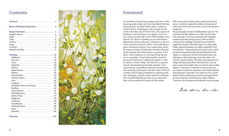 Fabulous Flowers with Acrylics