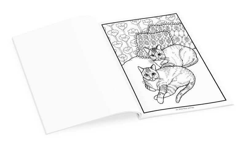 Mimi Vang Olsen: Cats Coloring Book