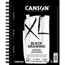 Canson XL Series Black Drawing Paper Pad