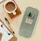 Wrapables Large Capacity Pencil Case Expandable Pencil Pouch: Pistachio Green