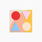 Geometric Sticky Notes: Warm