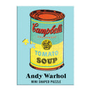 Andy Warhol Campbell's Soup 100 Piece Mini Shaped Puzzle