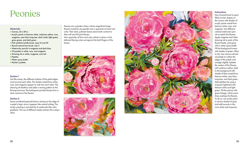 Fabulous Flowers with Acrylics