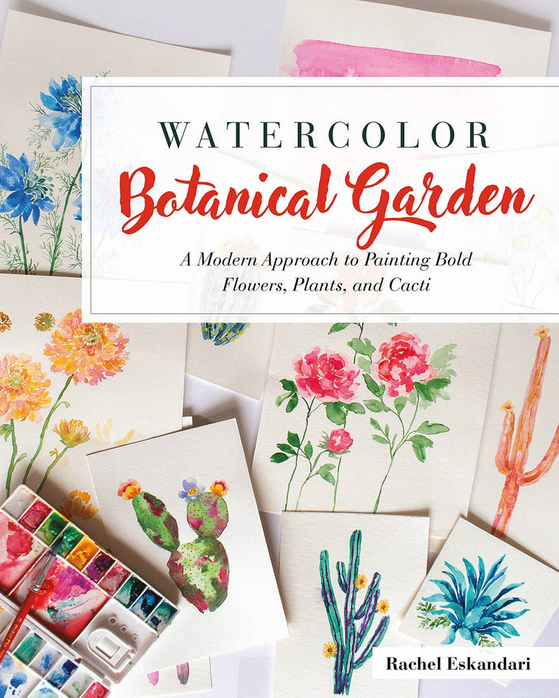 Watercolor Botanical Garden: Print