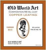 Old World Copper Leaf Sheets 25pk
