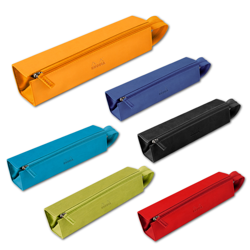 Rhodia Pen/Pencil Box - Six Colors: Anise