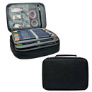 Wrapables Large Capacity 72 Slot Pencil Case for Colored Pencils, Stationery Pouch: Blue