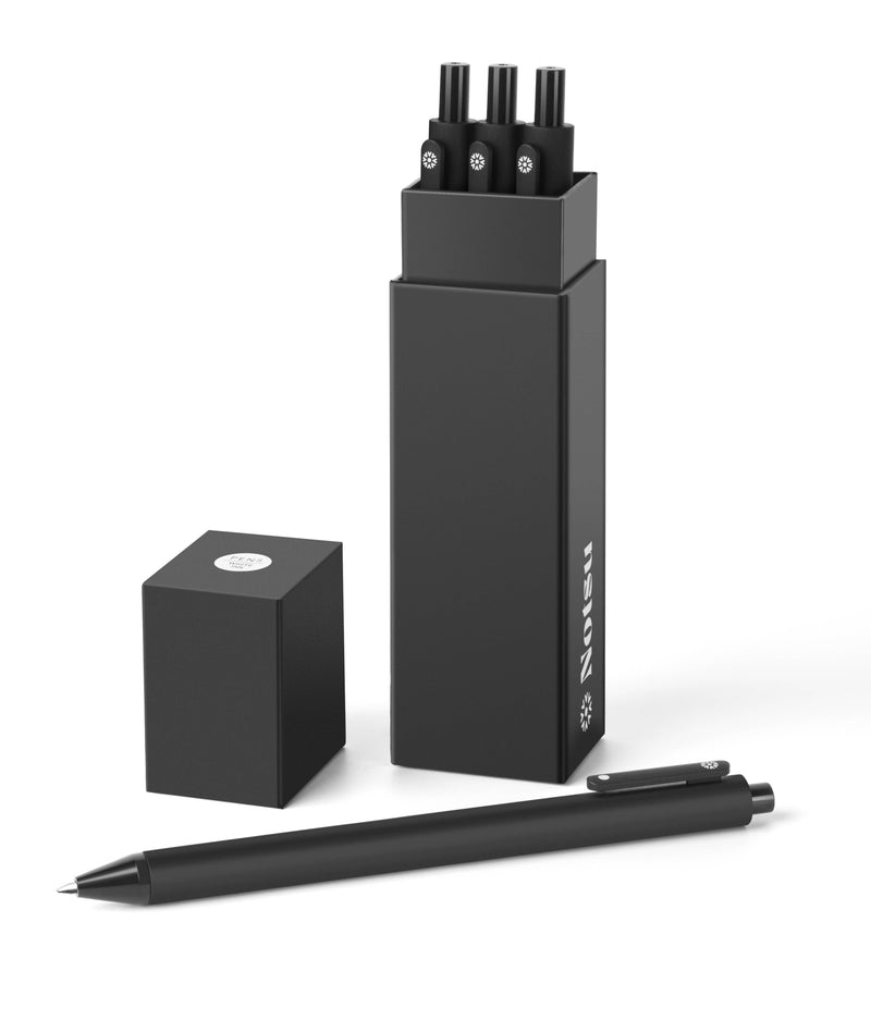 White Gel Pen Set (4 Pack) | For Use on Black Paper