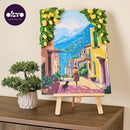 OKTO Air-Dry Clay 3D Painting Kit – Kit Lemon Weekend (11.8 x 15.7 in)
