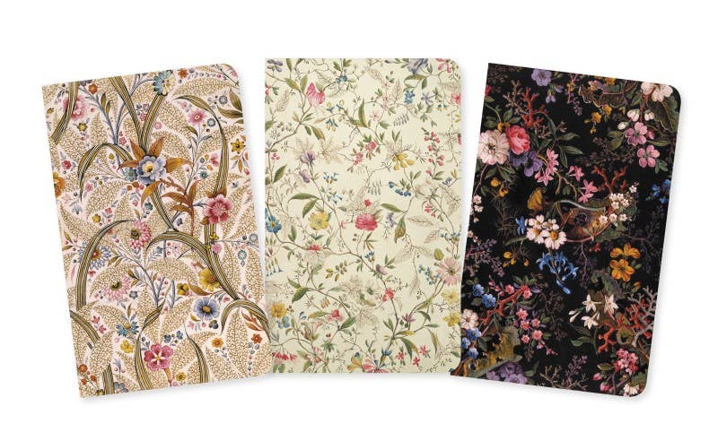 Kilburn: Marble End Paper Set of 3 Mini Notebooks