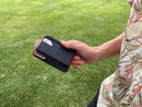 Canvas Slim Sketch Wallet: Green