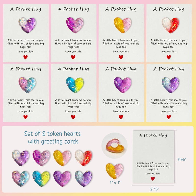 Wrapables Pocket Hug Valentines Day Token Heart Gift - 1 Piece