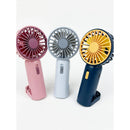 Portable Hand Fan with Pull out Stand: MIX COLOR / ONE(12)