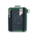 Canvas Slim Sketch Wallet: Green