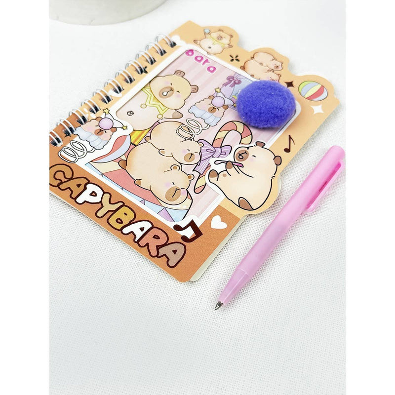 Capybara Notebook with Pen: MIX COLOR / ONE(12)