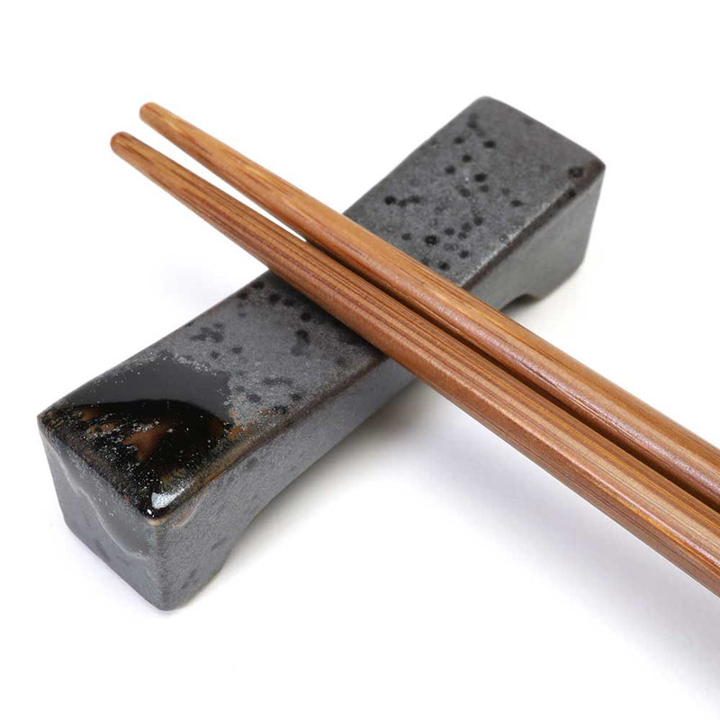 Bridge Black Brown Chopstick Rest