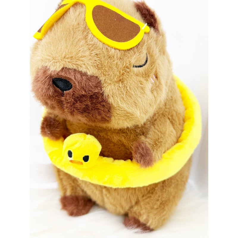 Cute Capybara Plush Toys: BROWN / ONE(1)