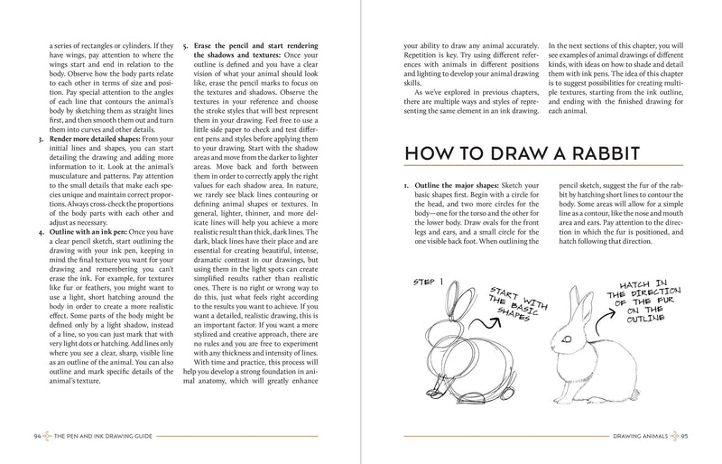 The Pen And Ink Drawing Guide: Print