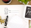 Nibs & Ink - 4"x6" Clear Stamp Set (16 stamp designs)