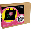 ROSATalent: Eco-Friendly Cotton Ecobag Coloring Kit – Tender Рeony (220 GSM, 38x42 cm)