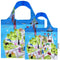 Wrapables Large & Small Allybag Reusable Grocery Bags, Set 2: (Set of 2), San Francisco