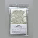 COSMO Sashiko Preprinted  Fabric: Natural / Circle