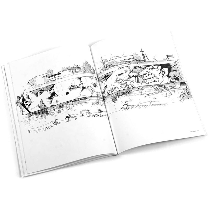 Graffiti Coloring Book