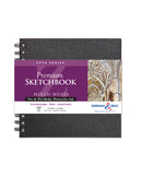 ZETA WIREBOUND MIXED MEDIA SKETCHBOOK 50SH 270GSM 7X7