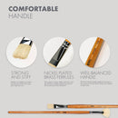 ARTIFY 15 pcs Professional Oil Paint Brush Set