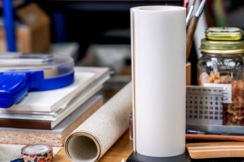 Kozo Washi Paper, Four Long Sheets with Underlay