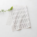 COSMO 100 Ladies Pattern Embroidery Fabric: White